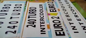Sticker epoxy , logo đổ keo nổi