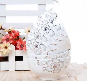 BỘ CHÉN SỨ HOA 6 CÁI KOREA STYLE CAO CẤP – SANG TRỌNG, ĐẸP BỀN THEO THỜI GIAN