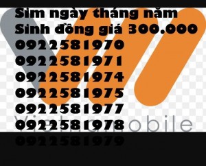 Sim đẹp năm sinh 197x