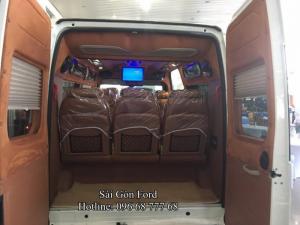 Giá lăn bánh Ford Transit 2018 - Đúng giá nhất hệ thống Sài Gòn Ford