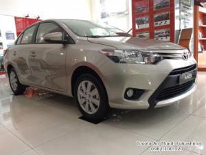 Khuyến Mãi Mua Toyota Vios E 2018 Số Tự Động Màu Nâu Vàng Giao Tháng 4/2018 Tại HCM
