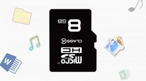 Thẻ nhớ micro SD 8 GB class4 của Transcend- thương hiệu thẻ nhớ nổi tiếng hàng đầu thế giới.