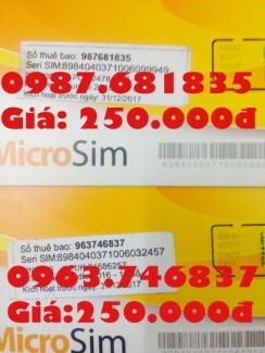 sim đẹp Viettel giá chỉ 250.000đ