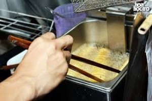 Bếp chiên chạy điện OZ-81, bếp chiên khoai tây ngập dầu giá rẻ