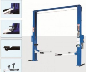 Cầu nâng 2 trụ sửa xe ô tô các hãng và gara tin dùng