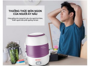 Hộp hâm nóng Arirang Life làm từ chất liệu nhựa PP cấp thực phẩm - rơi không vỡ, inox 304 - tháo rời, dễ cọ rửa làm sạch.