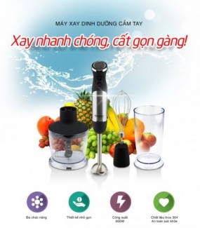Máy xay sinh tố 600W Đa Chức Năng,Xay Thịt,Xay Rau Củ Chính Hãng ArirangLife - MSN383162