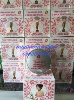 Bán buôn, bán lẻ Kem tắm trắng khô Vascara, giũ ẩm da. Kem tắm tắng khô Radiant