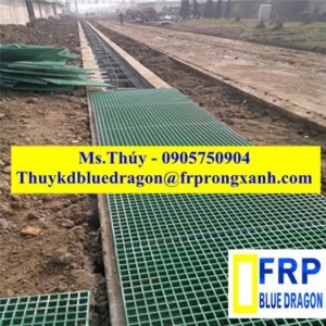 Tấm frp grating cách nhiệt, cách điện, kháng hóa chất