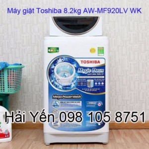 Máy giặt toshiba lồng đừng 8,2kg MF920LV giảm giá cực sốc