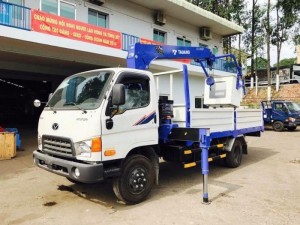 Bán xe Hyundai HD99 gắn cẩu Tanado 3 tấn 4 khúc nâng người