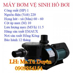 Đai lý chuyên cung cấp máy bơm vệ sinh hồ bơi giá rẻ