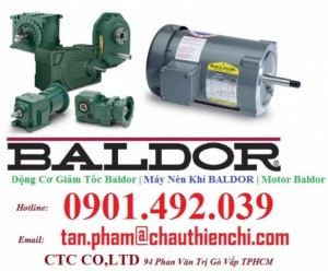 Hộp số giảm tốc BALDOR | Công Ty Châu Thiên Chí