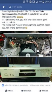 Nhận sửa đầu CDP giá giao lưu - Lê Nguyễn Audio