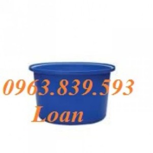 Thùng nhựa tròn 300L