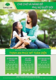 Bảo hiểm nhân thọ Cathay Việt Nam, Sản phẩm phụ nữ Thịnh An Phúc Mỹ Toàn Diện,