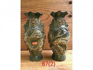 Lọ Long Phượng bằng đồng giả cổ