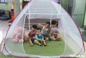 Mùng chụp người lớn Màn 1,6 x 2 m : rộng
