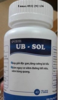 UB Sol giúp giải độc gan, tăng cường lợi tiểu