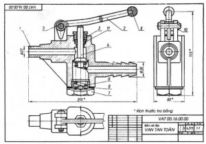 In bản vẽ CAD trên phần mềm AutoCAD