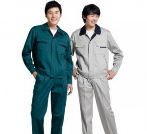 Quần áo bảo hộ lao động vải kaki cotton giá rẻ
