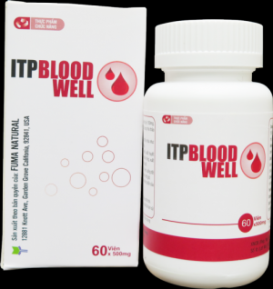 ITP Bloodwell thảo dược hỗ trợ cho người giảm tiểu cầu