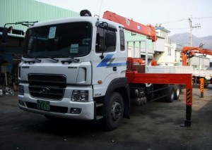 Xe tải gắn cẩu Hyundai HD120, Hyundai 5 tấn, thùng dài 6m