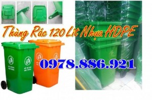 Bán thùng rác công cộng 120 lít,240 lít,660 lít giá rẻ