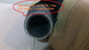 Ông cao su bố vải phi 150 - công doanh hùng mạnh - giá rẻ - 10m , 20m