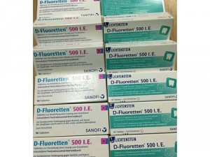 VIÊN UỐNG D - FLUORTTEN 500 I.E