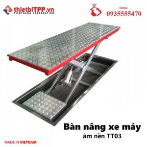 Bàn nâng xe máy