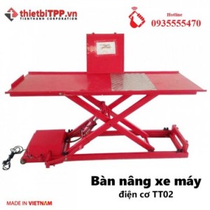 Bàn nâng xe máy