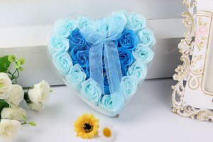 Quà Tặng Tình Yêu ,Hoa Hồng Sáp Trái Tim 24 Bông - MSN1830384