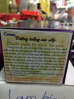 Chuyên bán sĩ và bán lẻ kem trắng da trị thâm nám Liberty, kem trắng da trị mụn Liberty