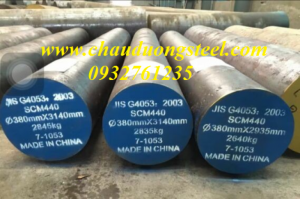 Thép hợp kim TRÒN ĐẶC SCM415/ SCM420/ SCM430/ 4130/ SCM435/ 4135