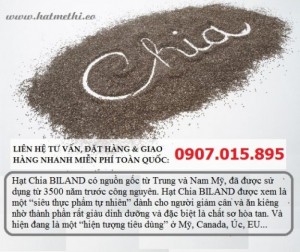 Hạt Chia Biland giúp mịn da, khỏe tóc, dáng thon