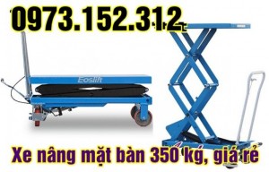 Xe nâng mặt bàn, bàn nâng tay 300 - 750 kg, giá rẻ