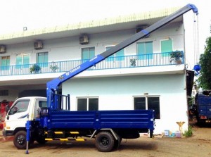 Ô Tô Miền Nam chuyên Bán xe tải gắn cẩu Tadano Hyundai HD99 5.4 tấn, bán trả góp