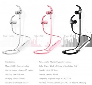 Tai Nghe Bluetooth BASEUS B11 Licolor, Hàng Chính Hãng, Âm Thanh Hifi - MSN388092