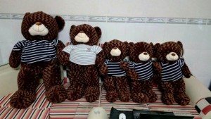 Gấu teddy 1 m, 1m6 lông xoan mềm mịn