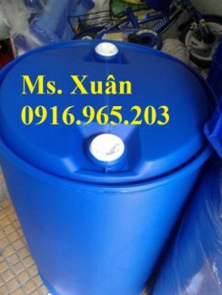 Bán thùng phuy nhựa mới 220 lít đựng thực phẩm ở Tân Bình