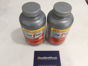 Gải Pháp Sức Khỏe Cho Phụ Nữ Trên 50 Tuổi One A Day Women's 50+ Healthy Advantage - phòng chống các bệnh loãng xương, hỗ trợ hệ tim mạch - MSN181124