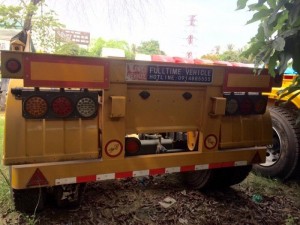 Sơmi Rơmooc 20 feet 2 Trục Xương 4 Gù