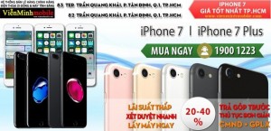 Viễn Minh Mobile - Chuyên iPhone 6 / iPhone 6s / iPhone 7 Quốc Tế - Hỗ Trợ Trả Góp Lãi Xuất Thấp