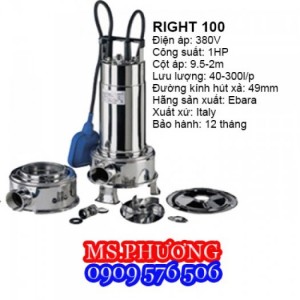 Phân phối máy bơm nước Ebara nhập khẩu Italy giá tốt toàn quốc
