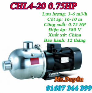 Máy bơm ly tâm CNP đầu inox chính hãng