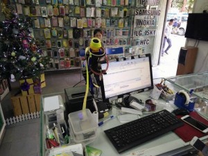 Máy tính tiền cho shop điện thoại tại láng hạ hà nội