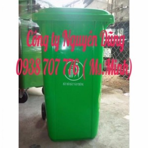 Thùng rác 240L,Thùng rác nhựa HDPE giá rẻ