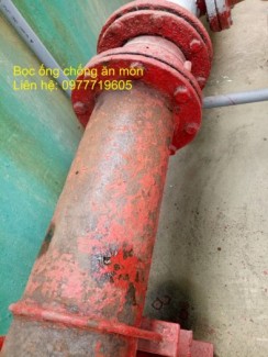 bọc bảo vệ chống ăn mòn chống gỉ cho ống kim loại