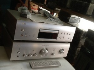 Bán chuyên Bộ Ampli và CD denon pma 1500SE...